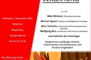Ankündigung Bürgerpreis 2022