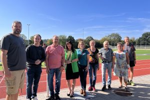 SPD bei Sportplatzeinweihung